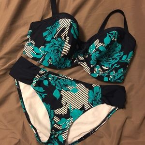 PANACHE BANDEAU BIKINI- FLORAL PRINT